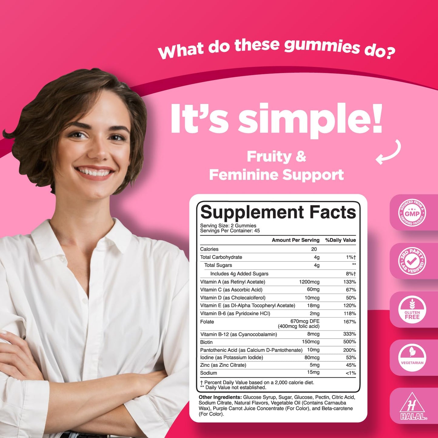 Suplementos Phytoral mujer - vitaminas beneficiosas