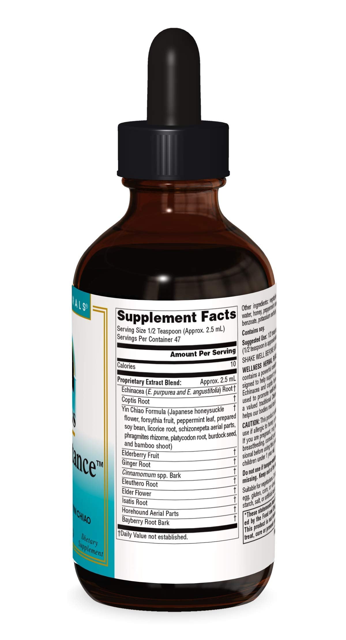 Suplementos Source Naturals resistencia herbal con vitamina d3 2000ui