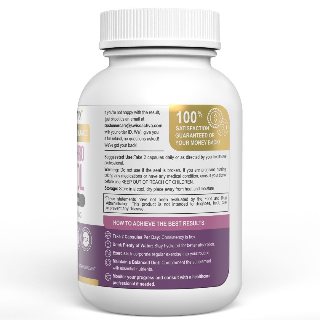 Suplementos Swiss Activa+ veganos y sin OMG para salud femenina