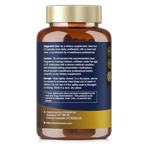 Suplementos Totaria canela e inositol vista general