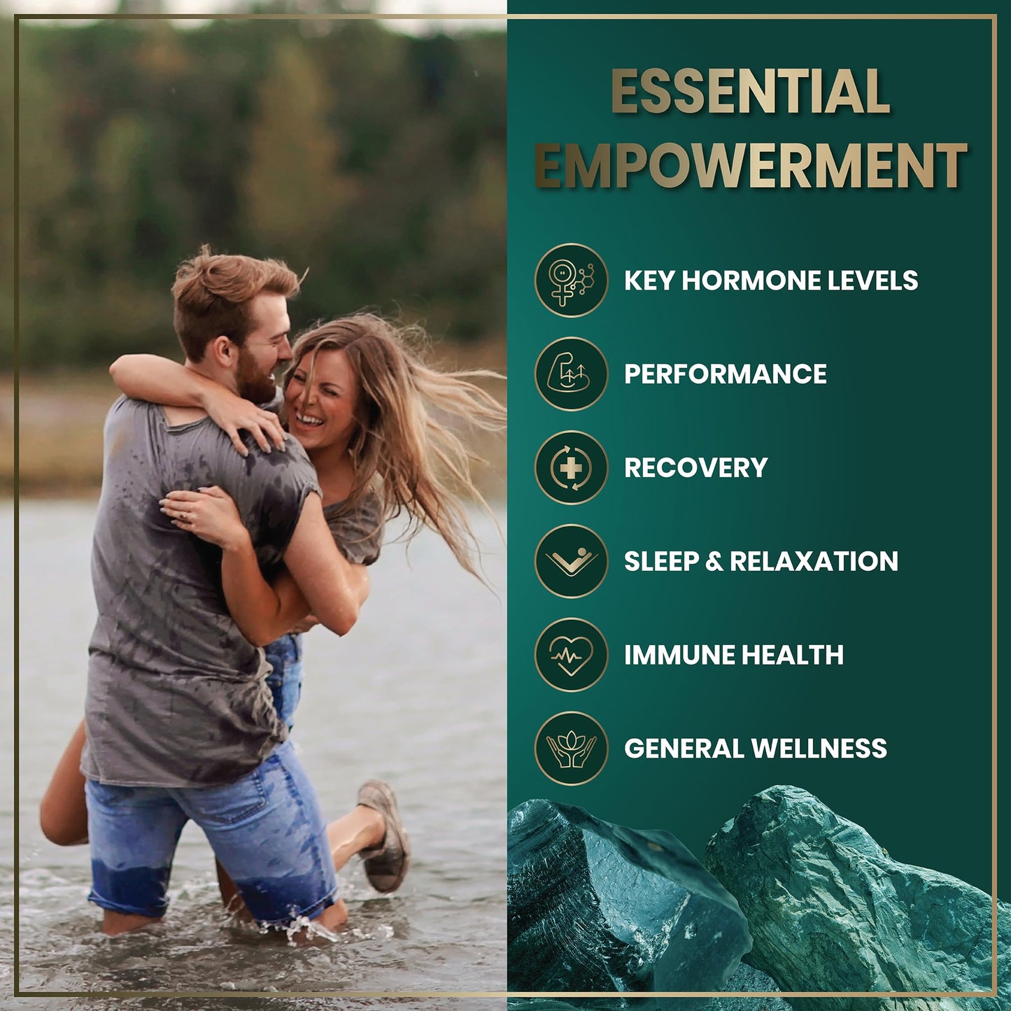 Suplementos paravida masculina WILD FUEL Fadogia y Tongkat Ali