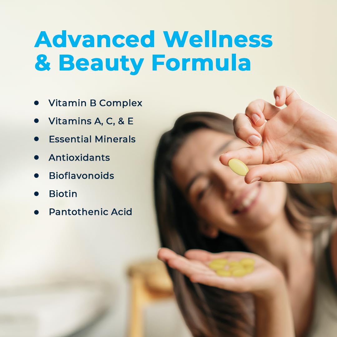Suplementos vitaminas biotina para cabello piel y uñas