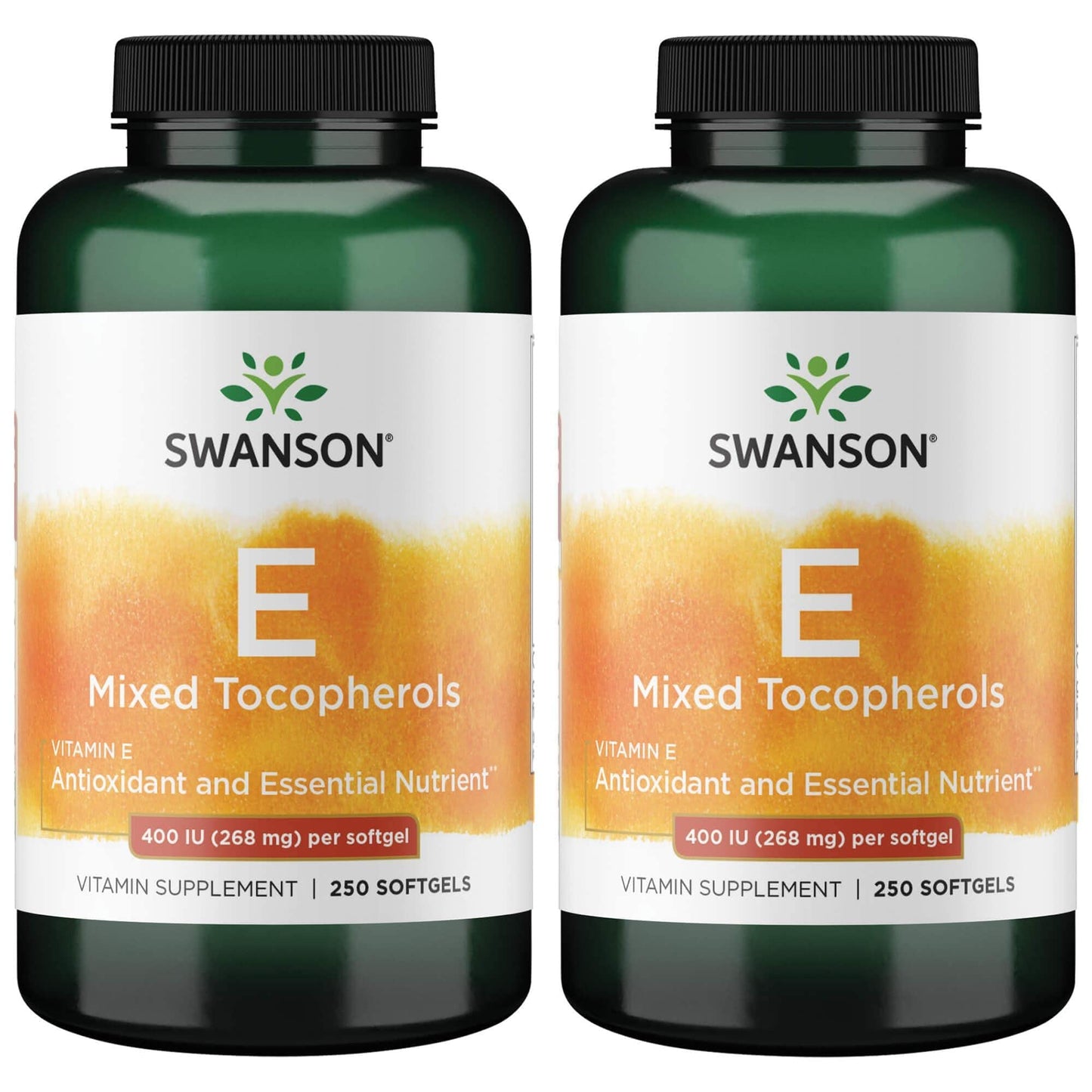 Swanson E-400 Mezcla de Tocoferoles cápsulas blandas