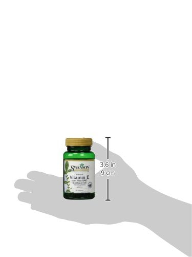 Swanson vitamina e cápsulas de aceite de girasol no ogm