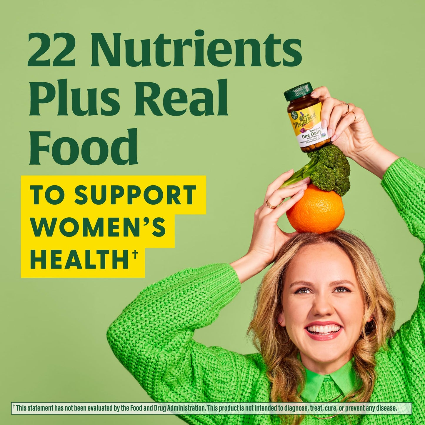 Tabla nutricional MegaFood Mujeres