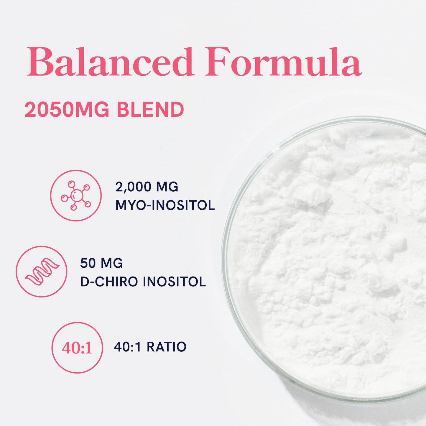 Tabletas DIM y mio-inositol para equilibrio hormonal