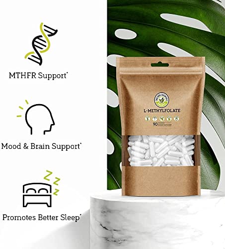 Tabletas L Metilfolato 5mg para control homocisteína