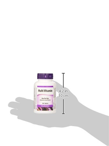 Tabletas de multivitamina de 100 unidades