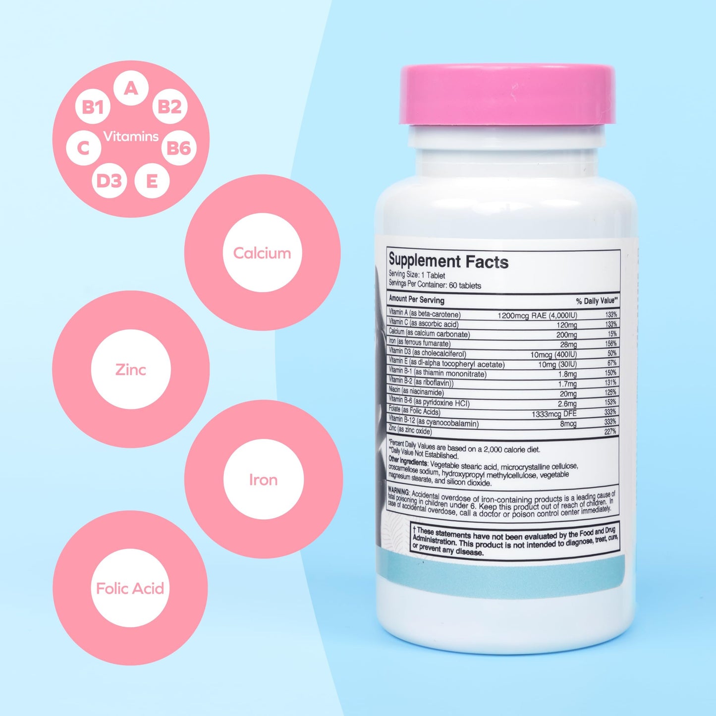 Tabletas multivitaminas prenatales Dr. Talbot's Mom