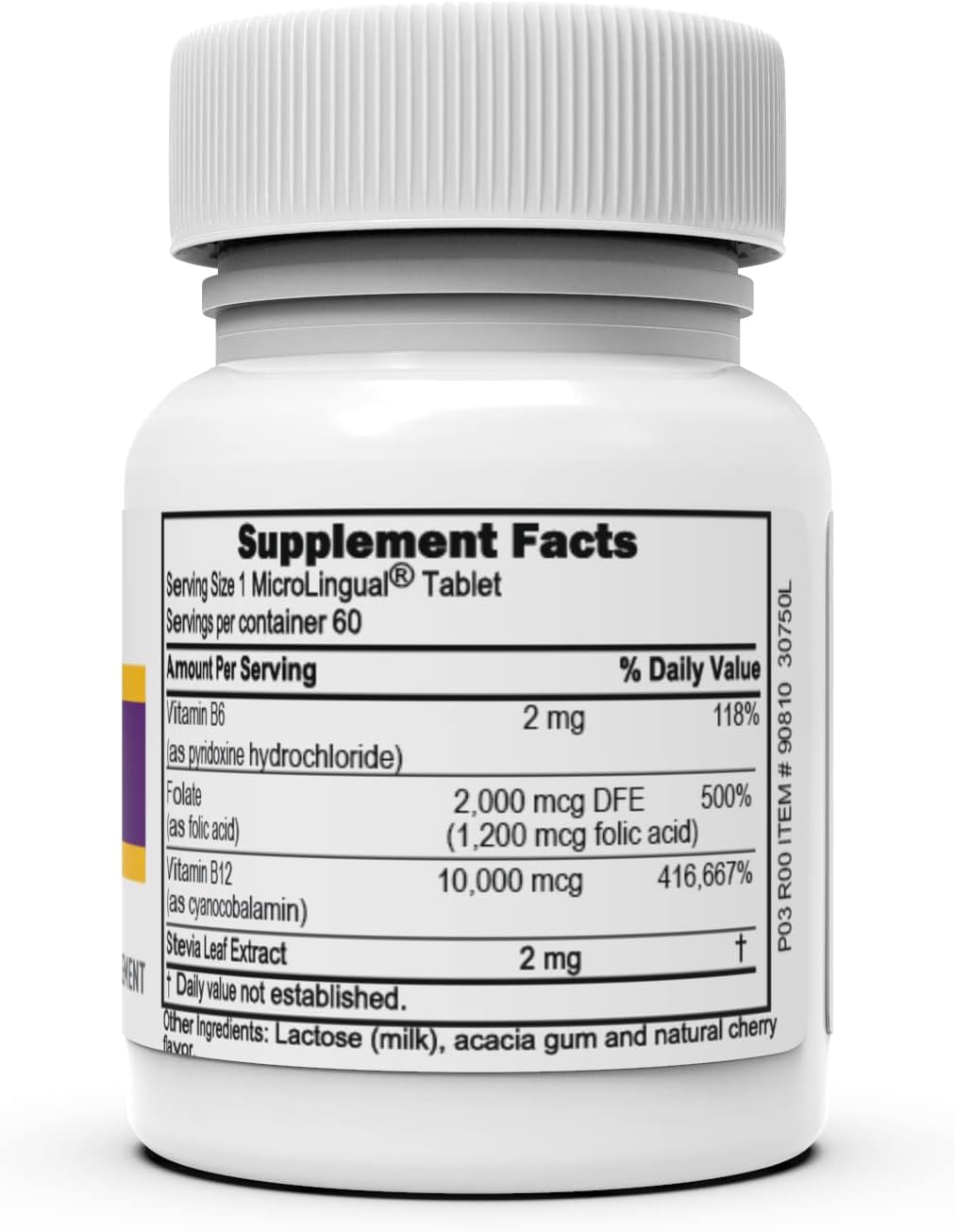 Tabletas sublinguales de vitamina B-12 de Superior Source