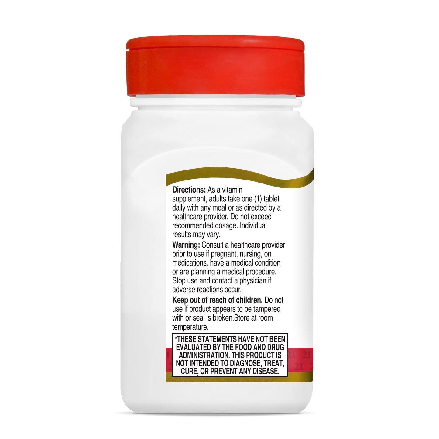 Tabletas suplementos vitamina D3 21st Century 110 unidades