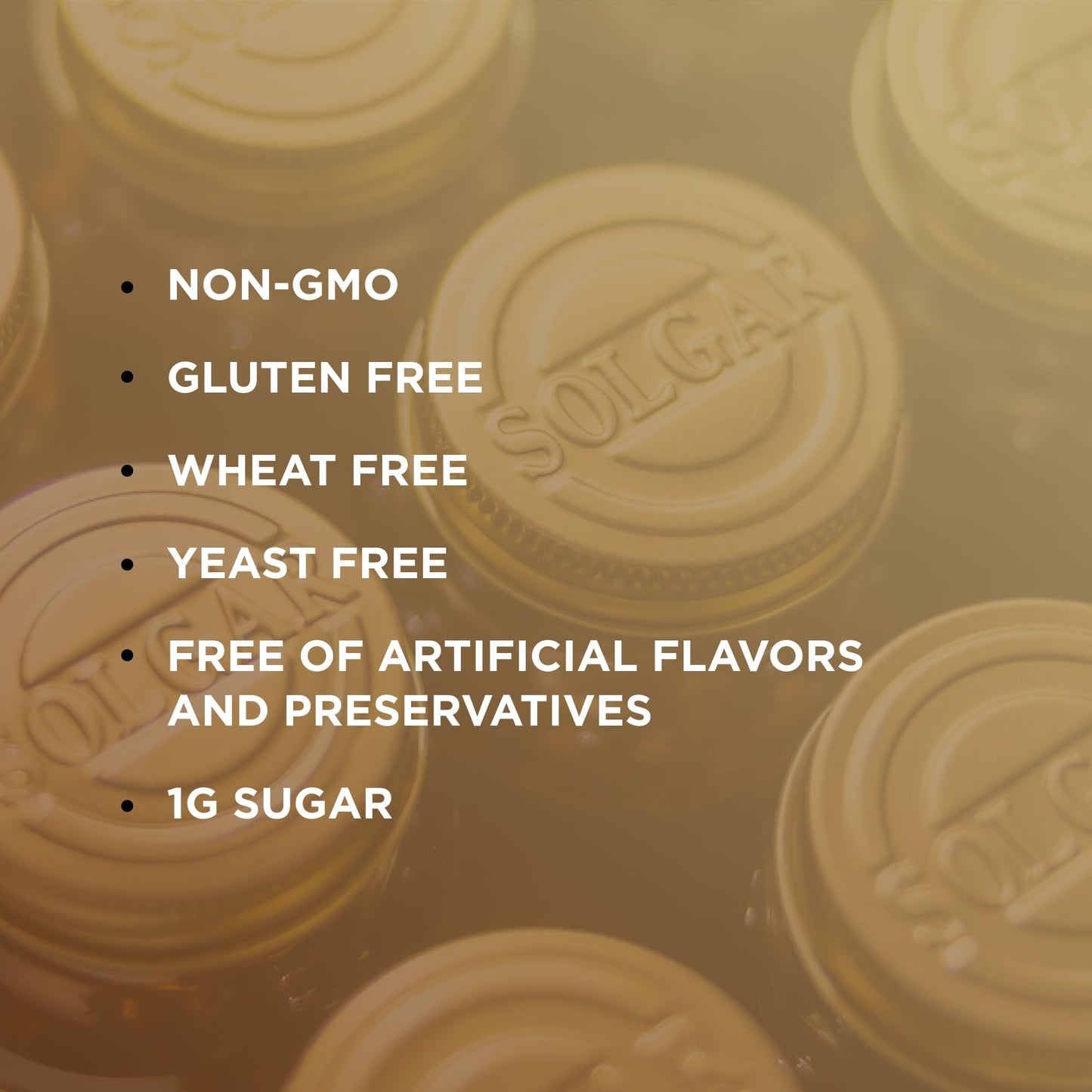 Tabletas veganas SOLGAR vitamina C masticable