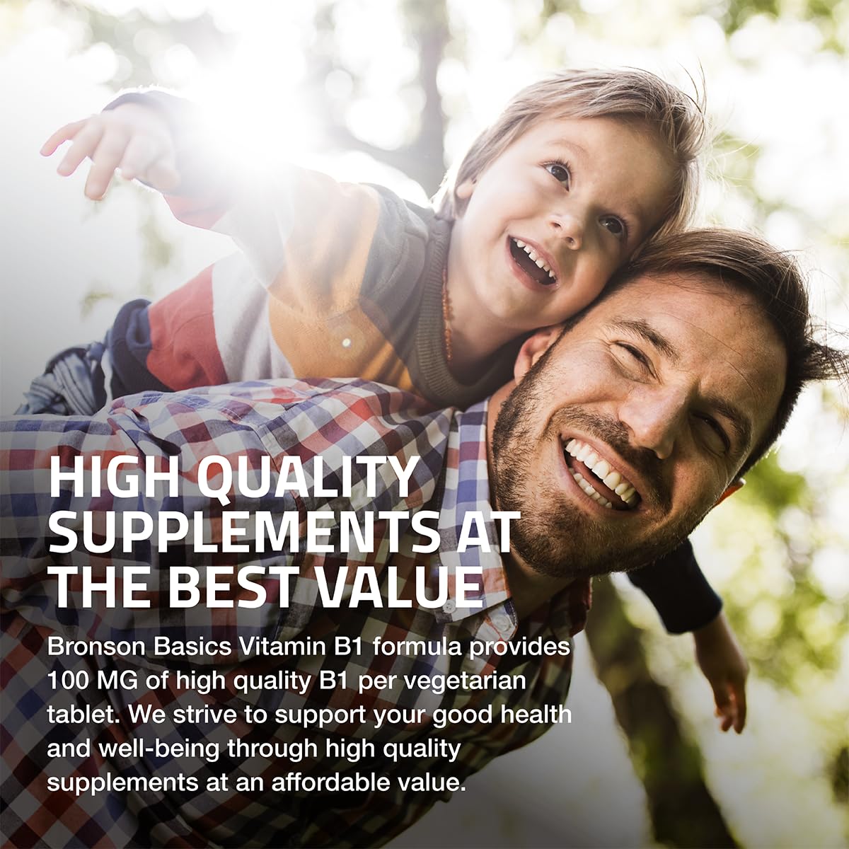 tabletas vitamina b1 bronson 100mg sin gluten sin soja