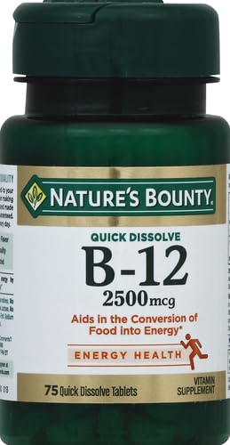 Tabletas de vitamina B12 para energía y salud