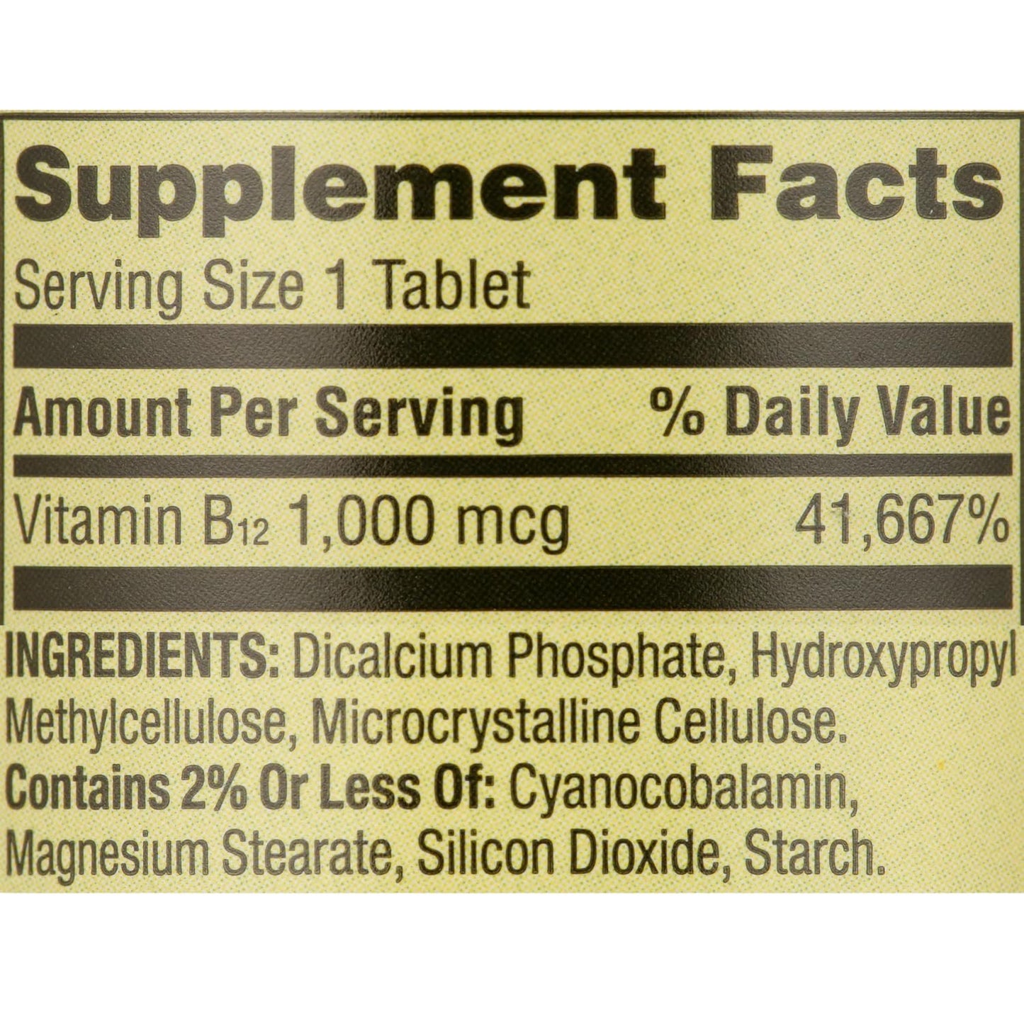 Tabletas vitamina b12 para formación glóbulos rojos y vitalidad