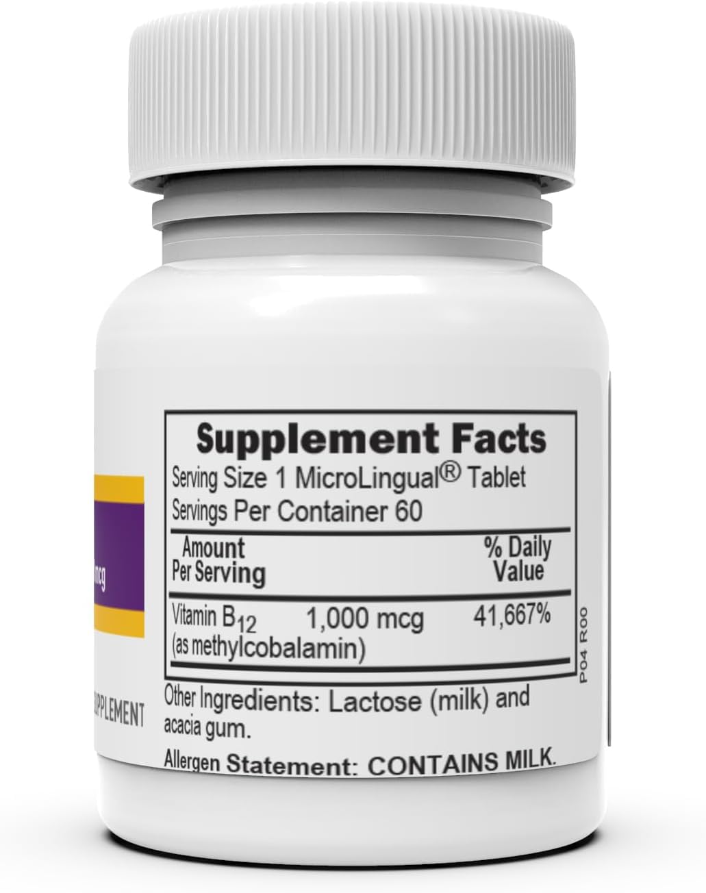 Tabletas de vitamina B12 metilcobalamina Superior Source energizantes