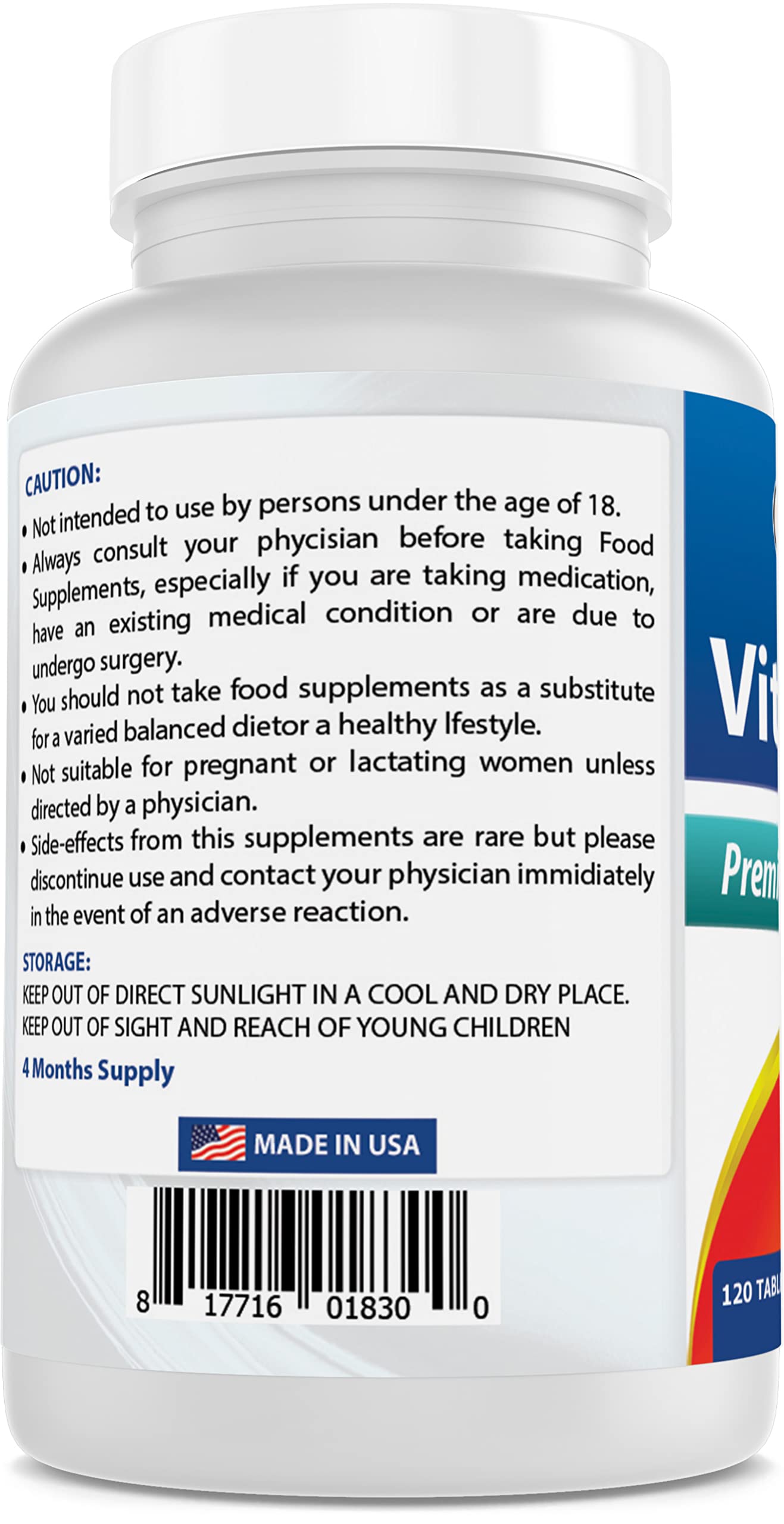 Tabletas de Vitamina B6 200 mg para adultos Best Naturals