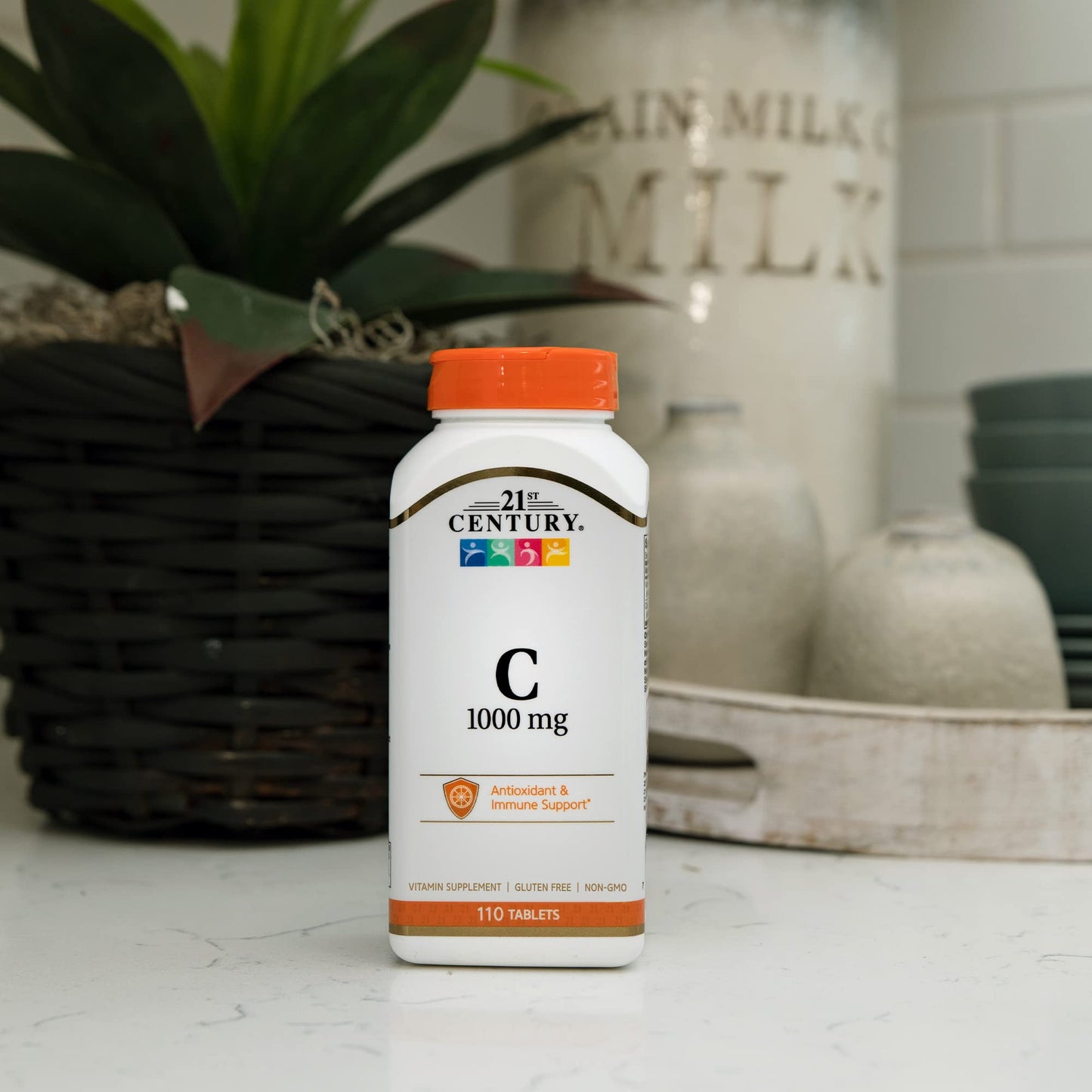 Tabletas vitamina C 1000 mg sistema inmunológico