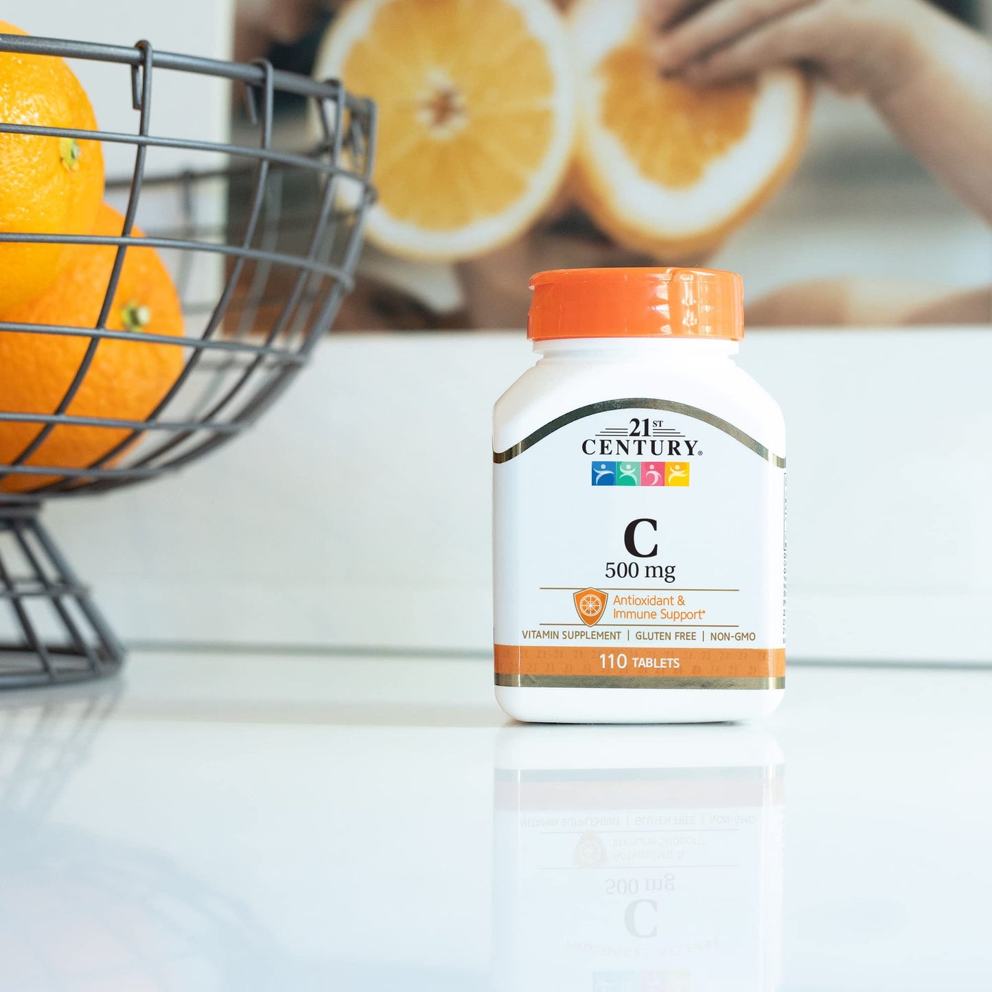 Tabletas vitamina c 21st century 500 mg paquete triple