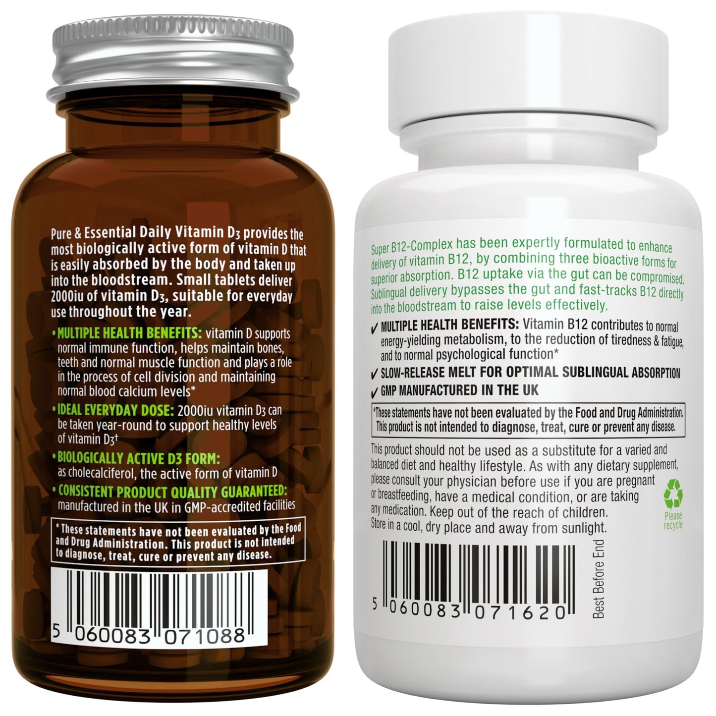 Tabletas vitamina d3 diarias para salud inmune y energía