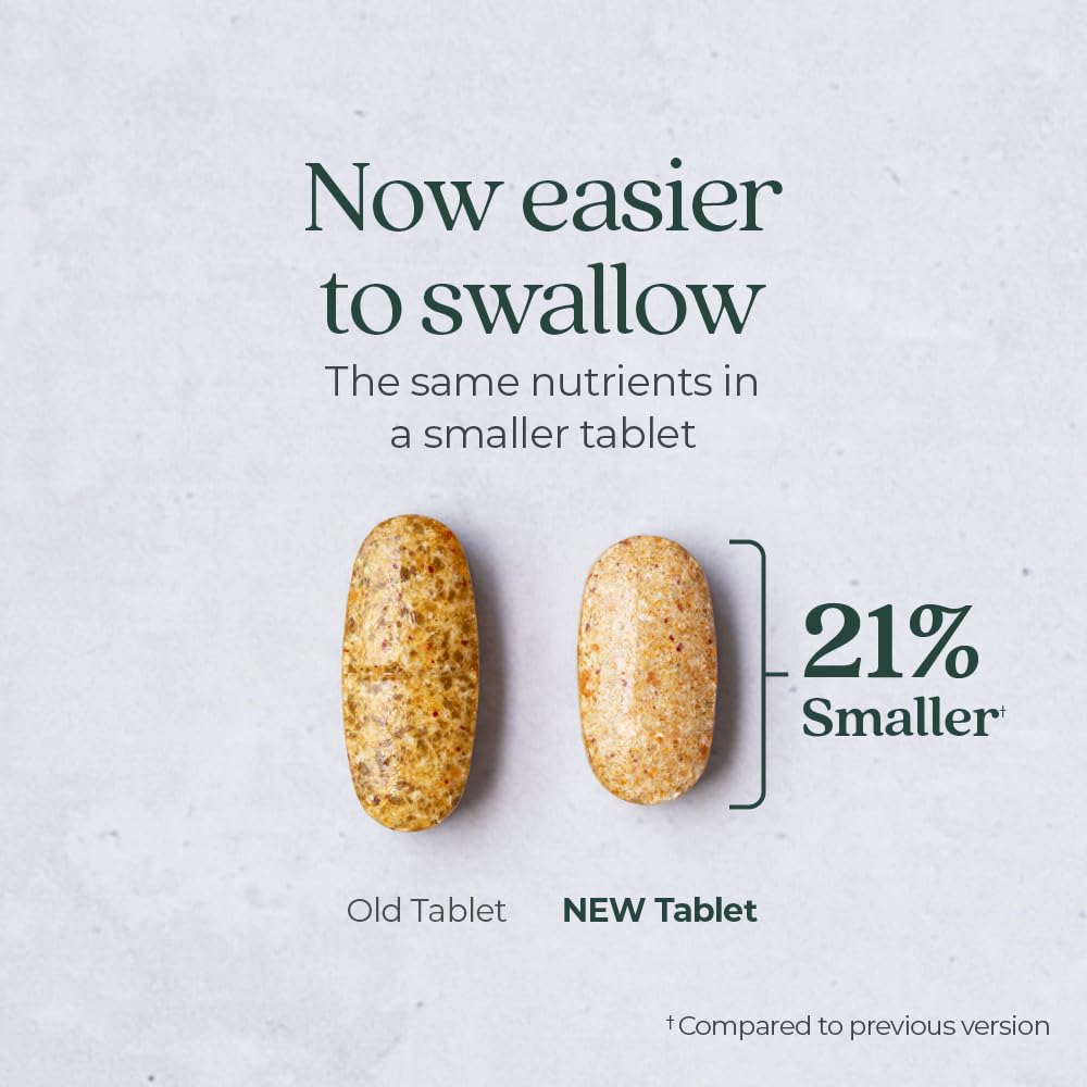 Tamaño de la tableta del multivitamínico New Chapter