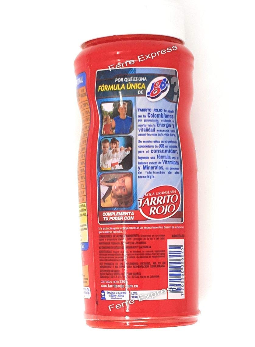 Tarrito Rojo suplemento multivitamínico beneficios