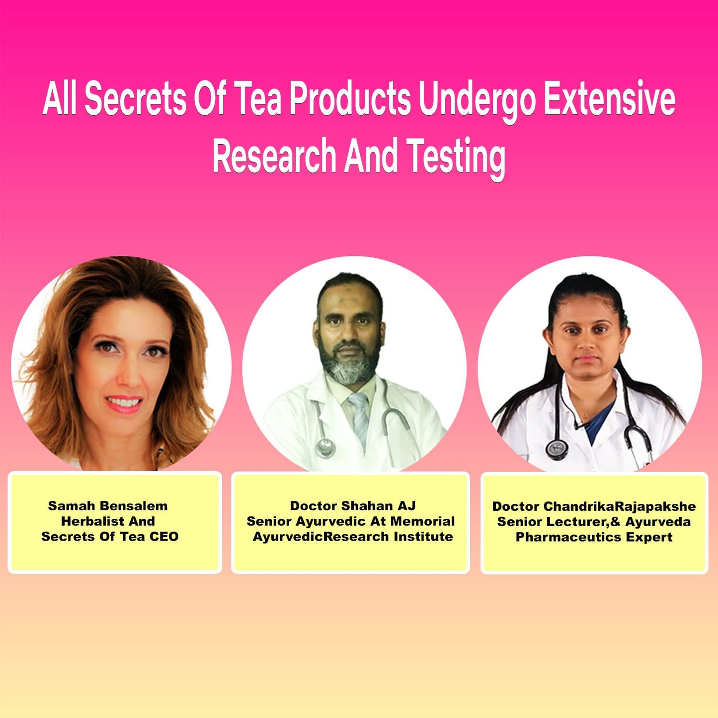 Té de fertilidad orgánico Secrets Of Tea en bolsitas biodegradables