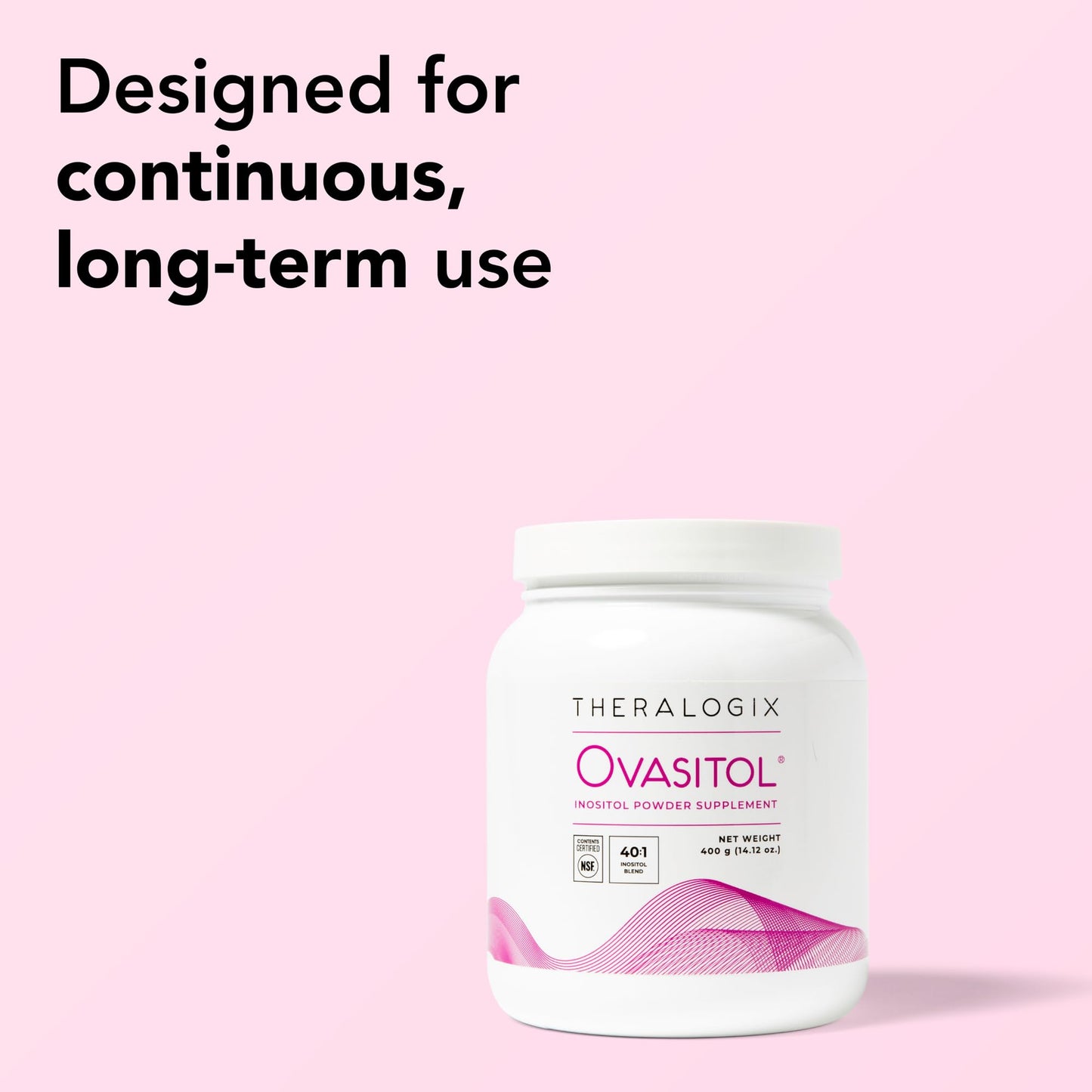 Theralogix Ovasitol polvo equilibrante hormonal paquete doble