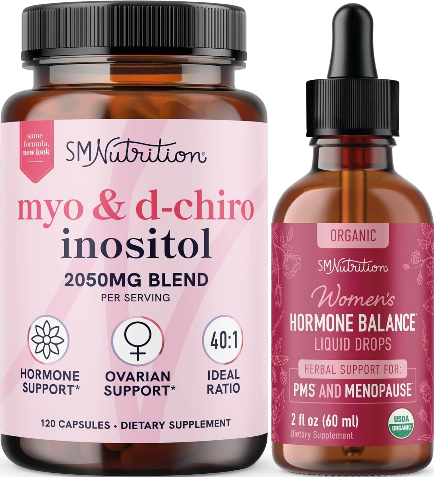 Tinte herbal SMNutrition para soporte hormonal femenino