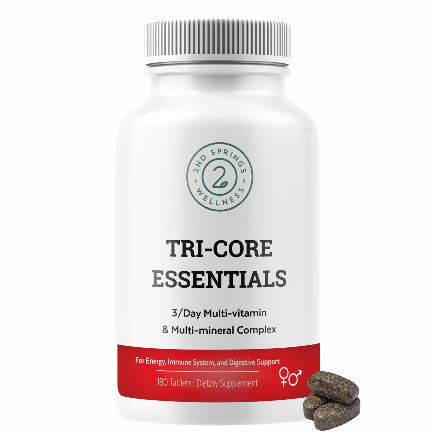 Tri-Core Essentials multivitamínico complejo con soporte digestivo