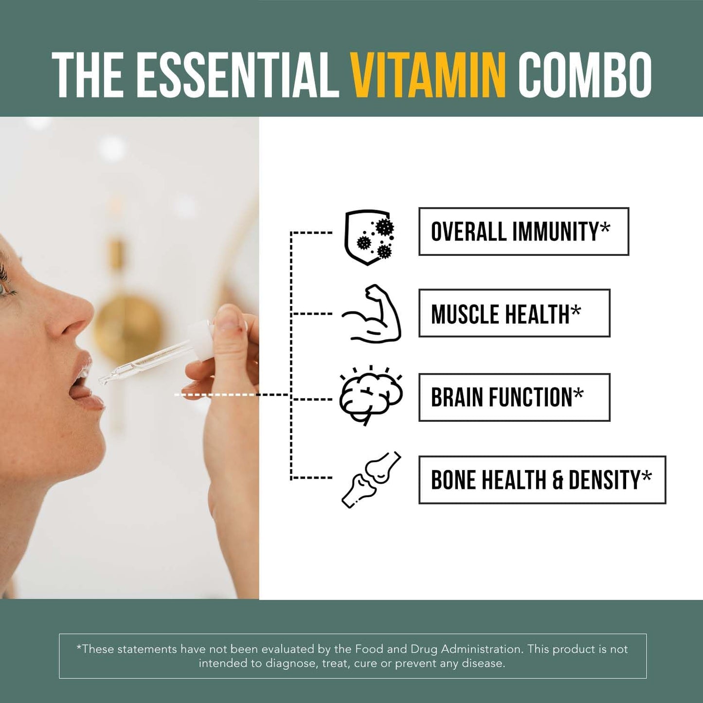 Triquetra Health gotas Vitamina D3 y K2 alta absorción
