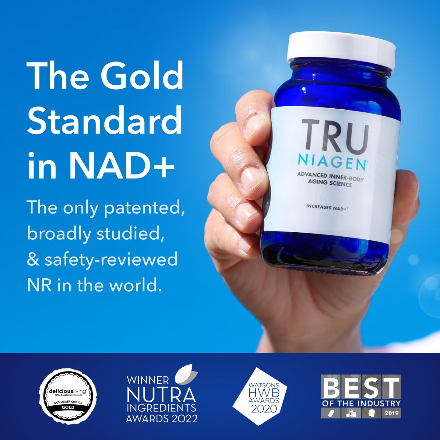 Tru Niagen 300mg regeneración celular y vitalidad