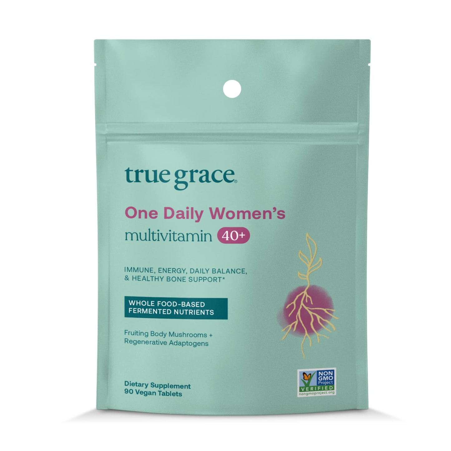 Paquete de multivitamínico Daily Women’s de True Grace 40+, 90 tabletas