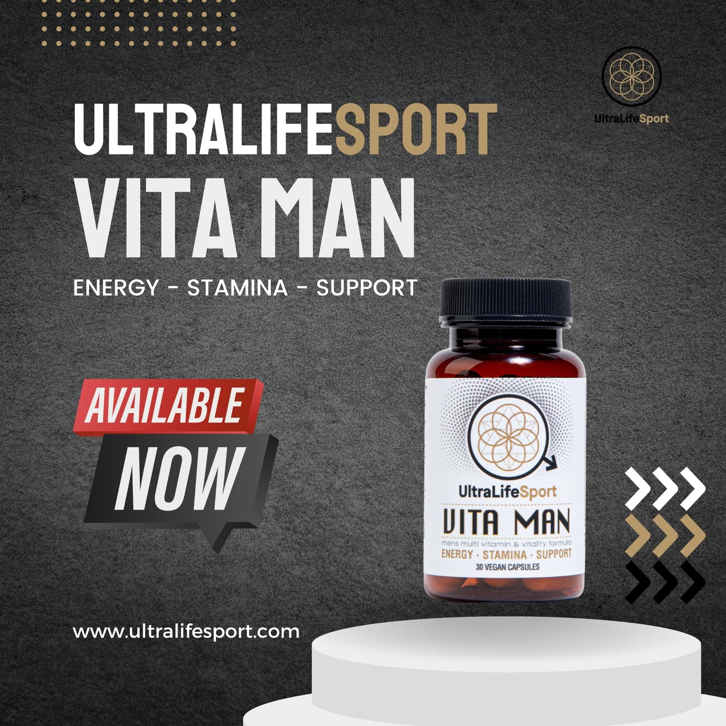 Ultrapack Ultra Life Sport VITA Man multivitamínico para hombres