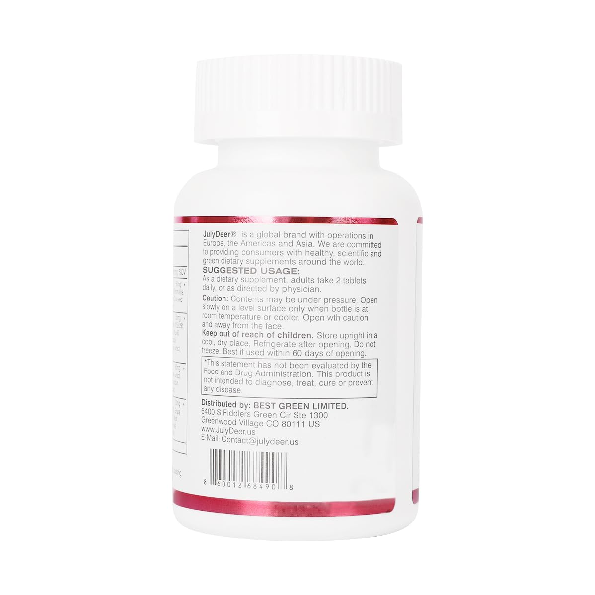 Detalles de uso multivitaminas JulyDeer para mujeres