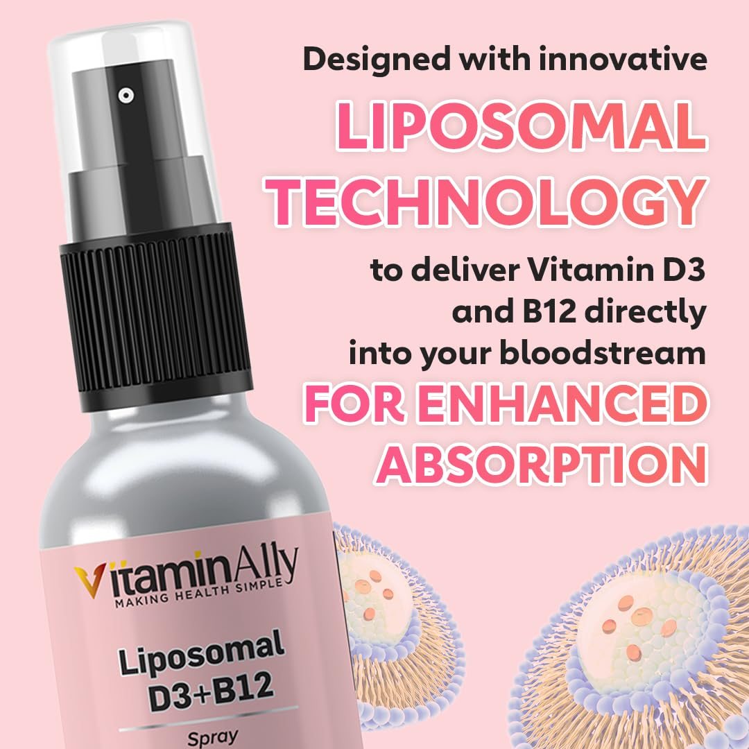 Uso spray vitamina D3 B12 Vitaminally apoyo inmunológico