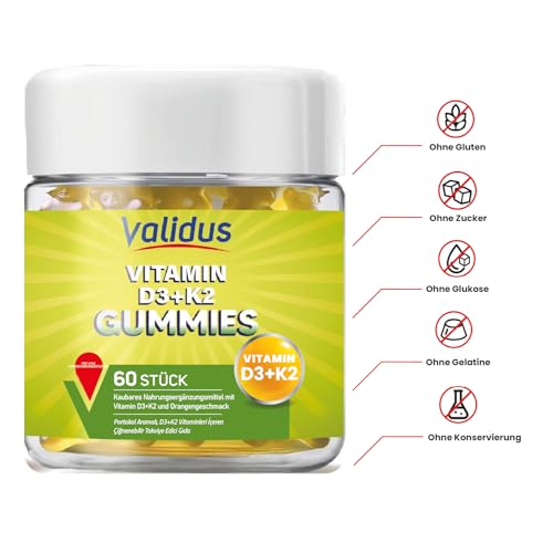 Gummies VALIDUS sabor naranja