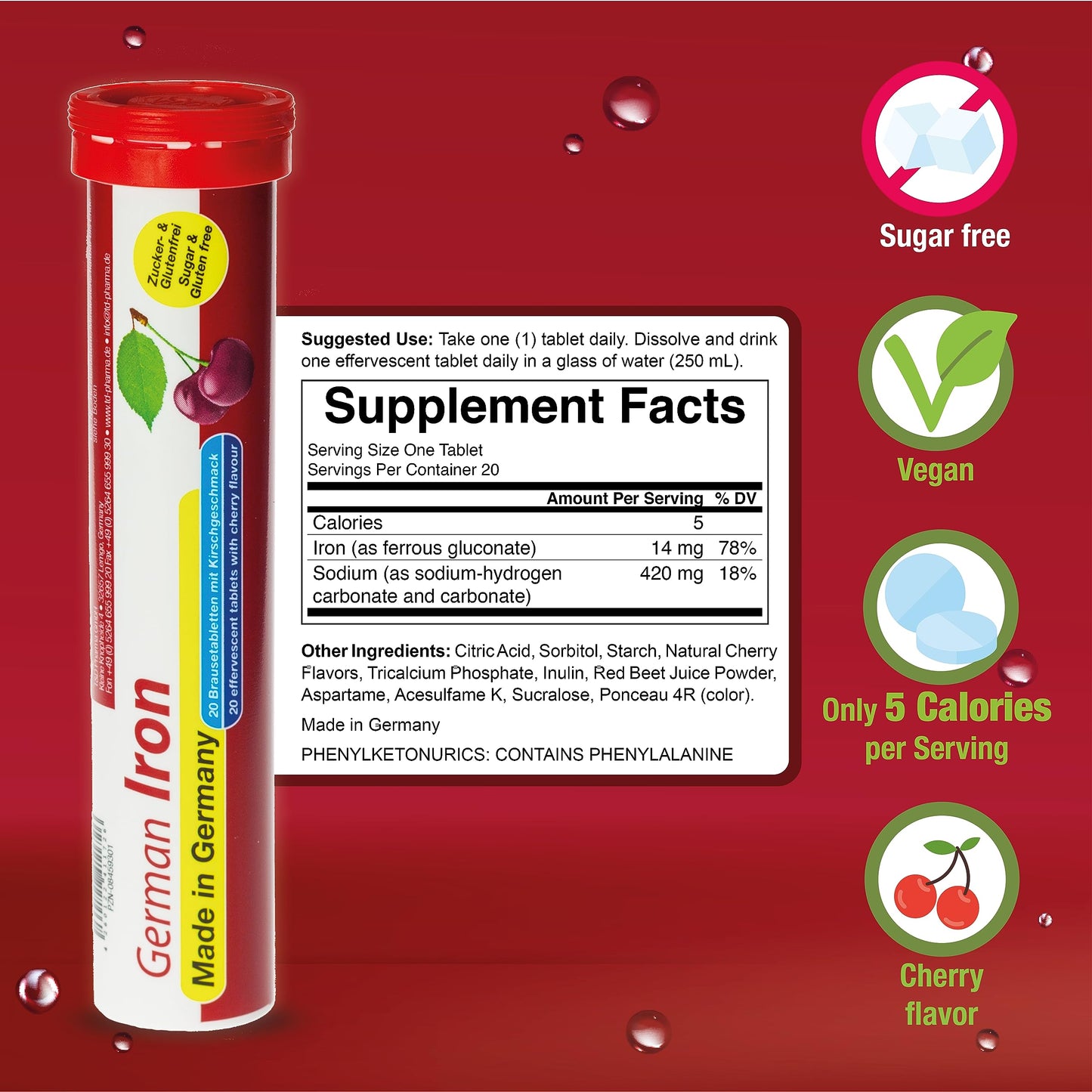 variedades de comprimidos veganos td pharma