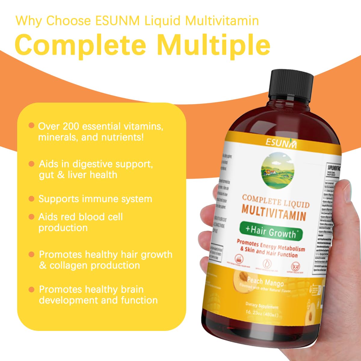 ventajas de elegir multivitamínico esunm completo.