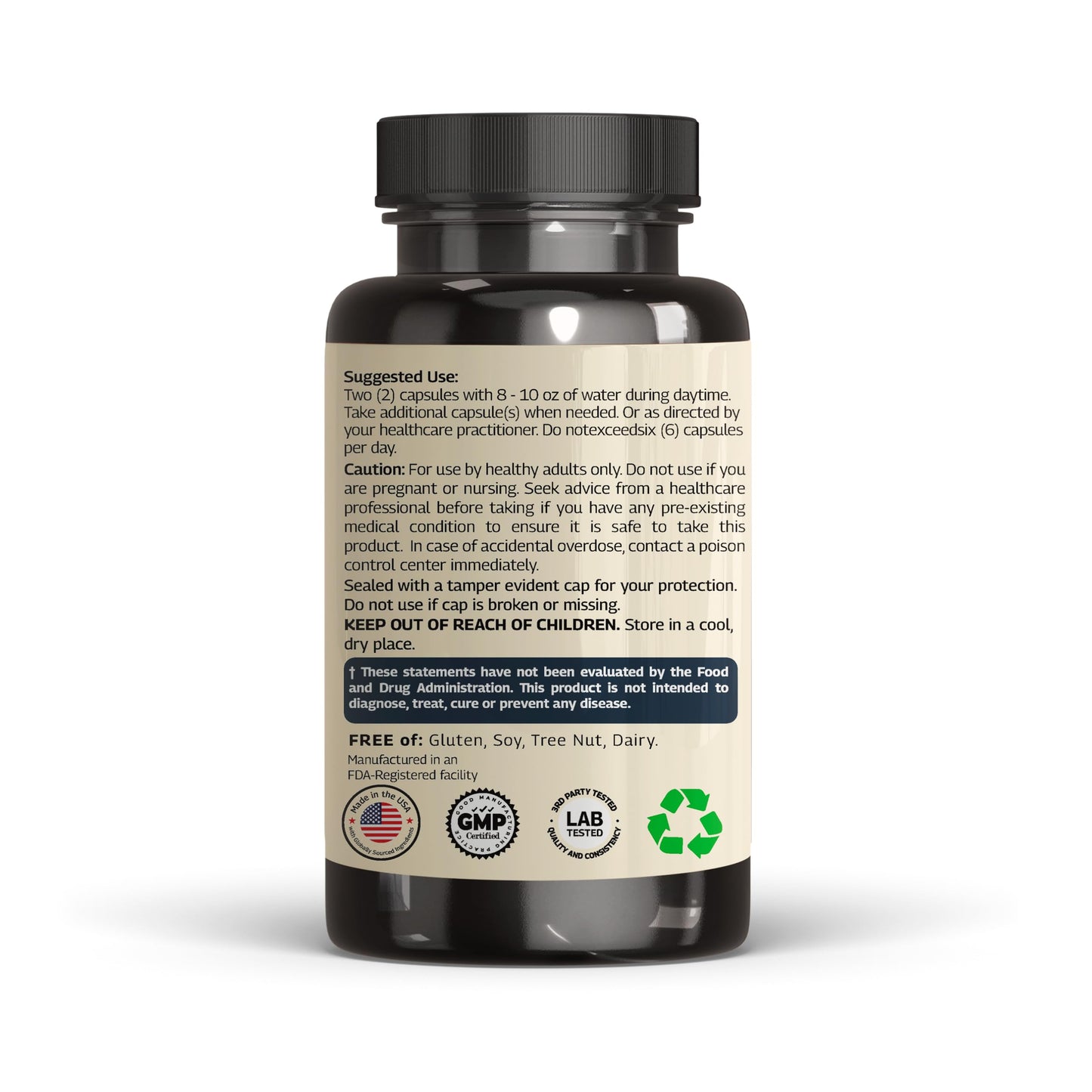 Vinatura Yerba Mate suplemento paquete lateral