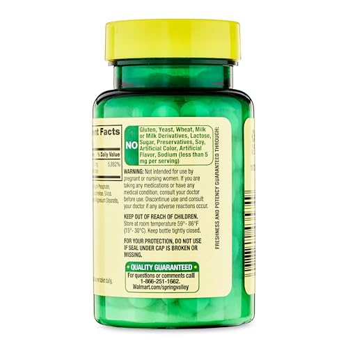 Vista lateral frasco vitamina B6 250 tabletas Fusion Shop