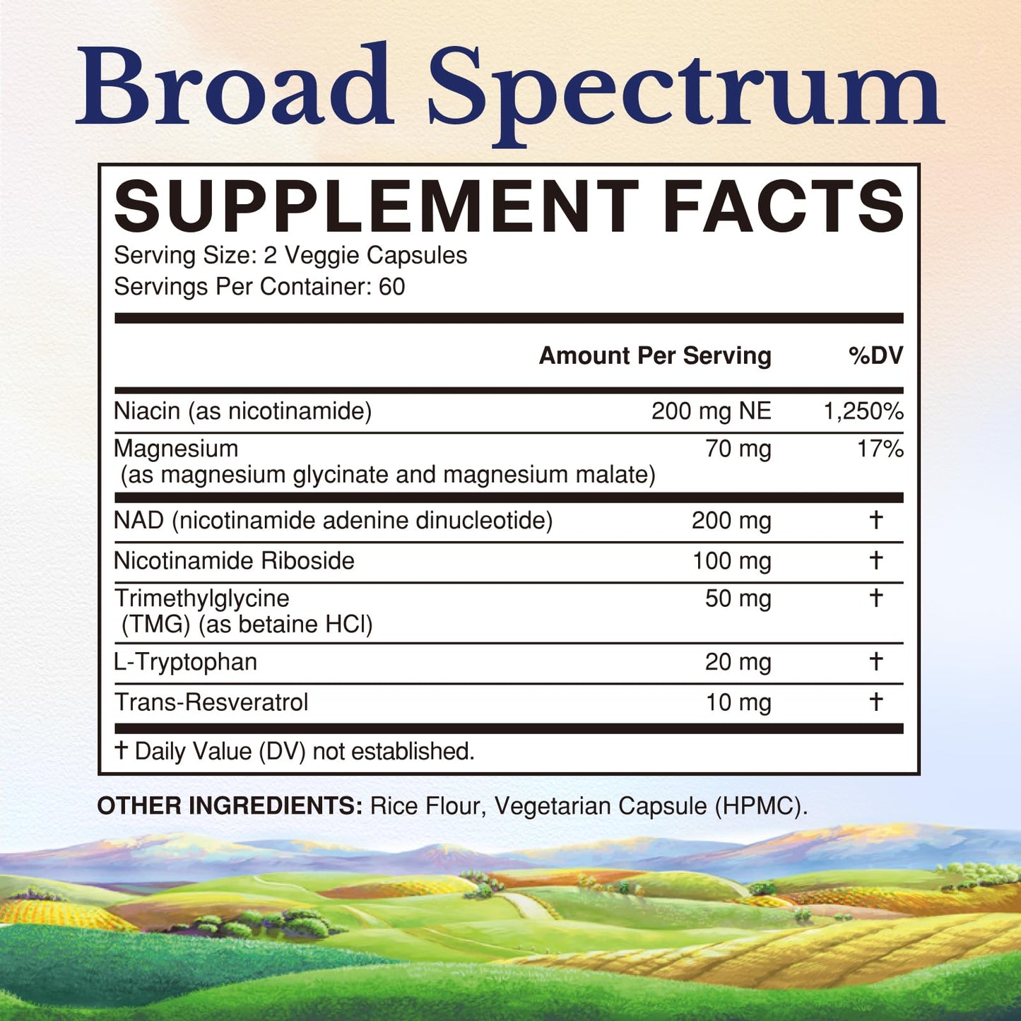 Vitalitown NAD+ con Nicotinamida y Resveratrol, suplementos
