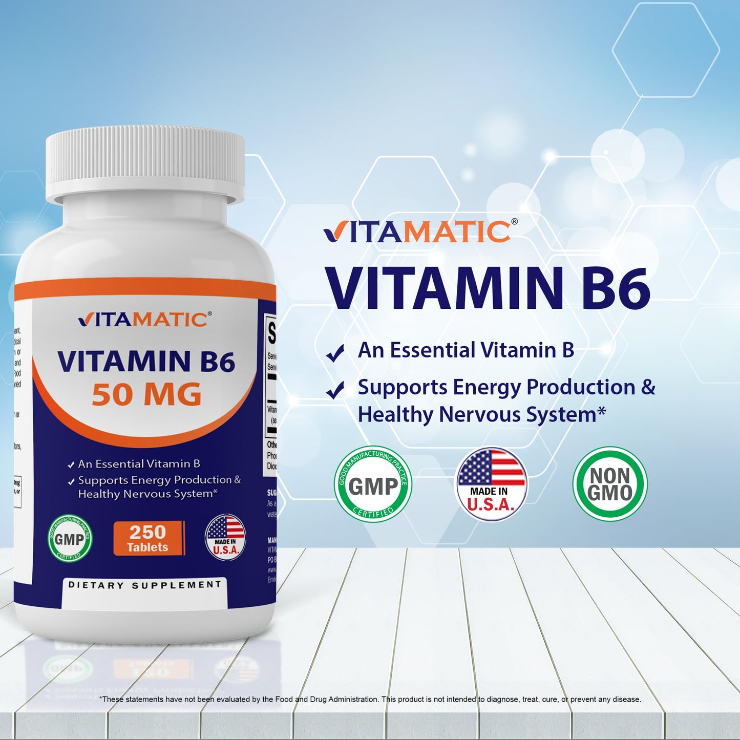 Vitamatic tabla información vitamina B6