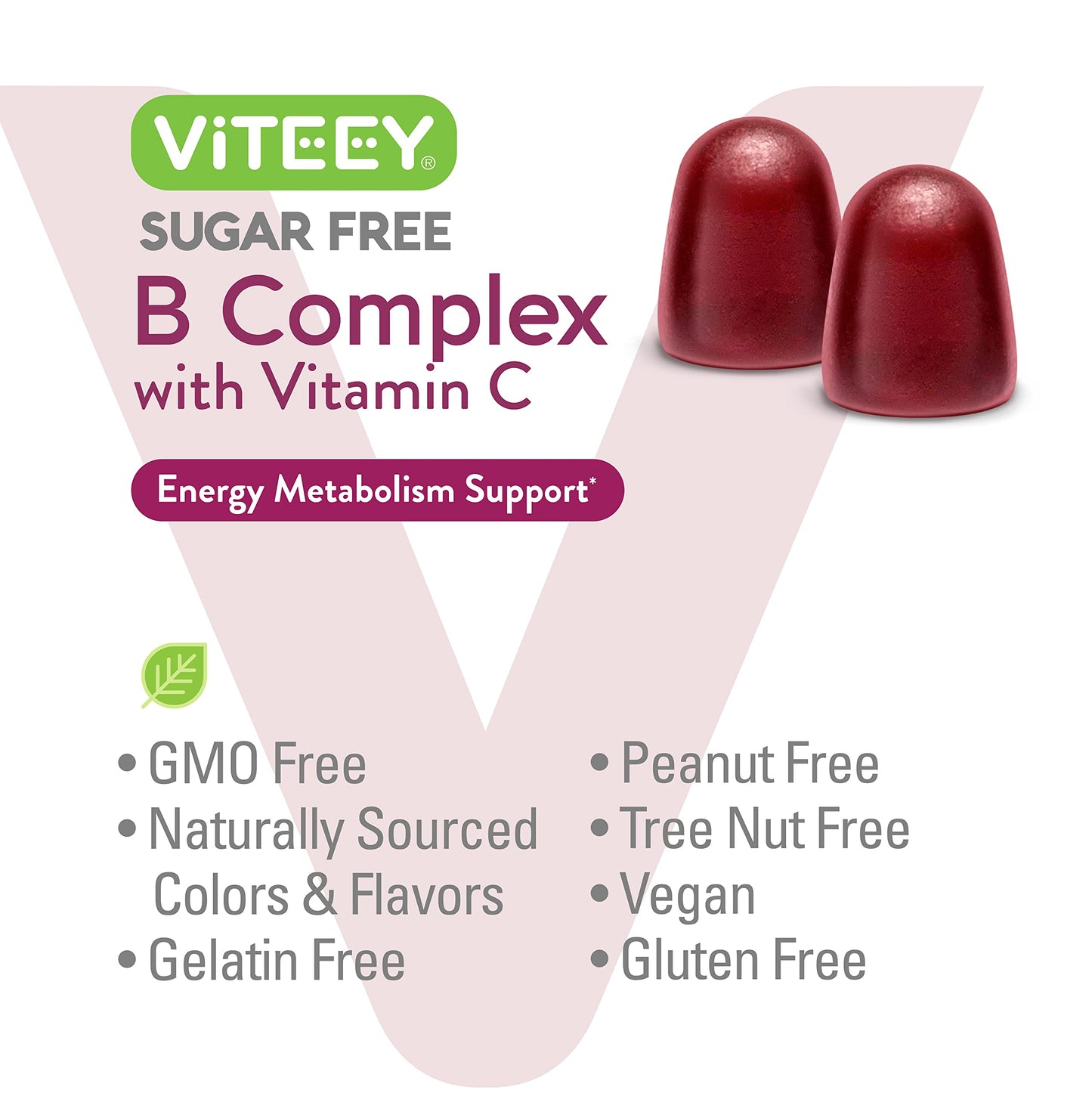 Vitamin B Complex gomitas vit c sin azúcar presentación 60 unidades