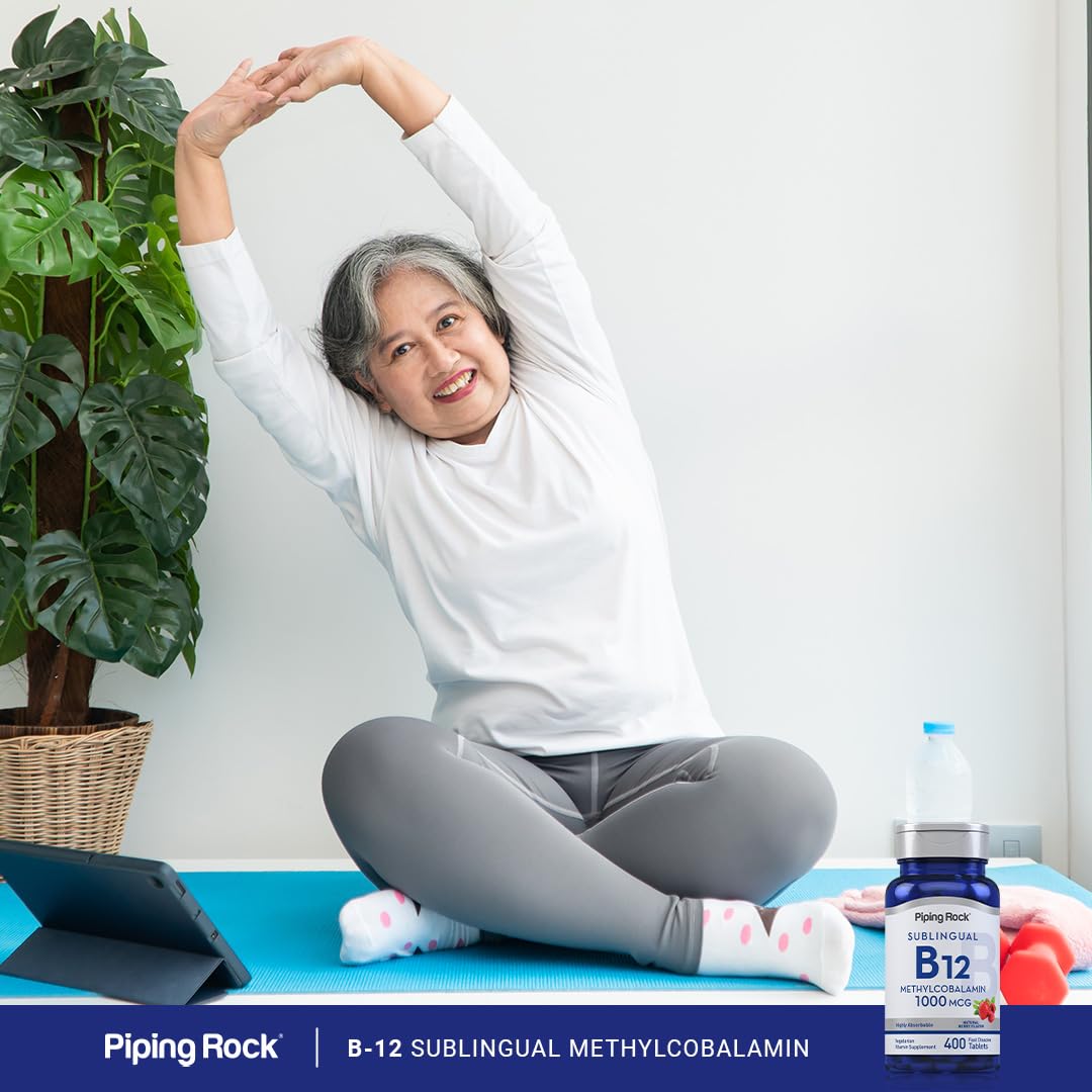 Vitamin B12 Piping Rock vegetarianas y sin gluten