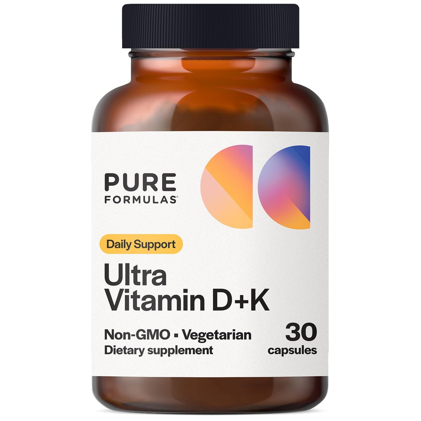 Vitamin D3 K2 suplemento 5000 ui 30 cápsulas vegetarianas sin soya