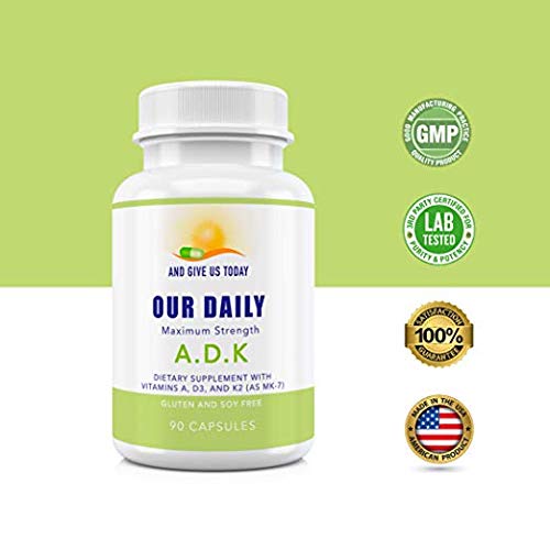 Vitamina ADK en cápsulas - suplemento diario