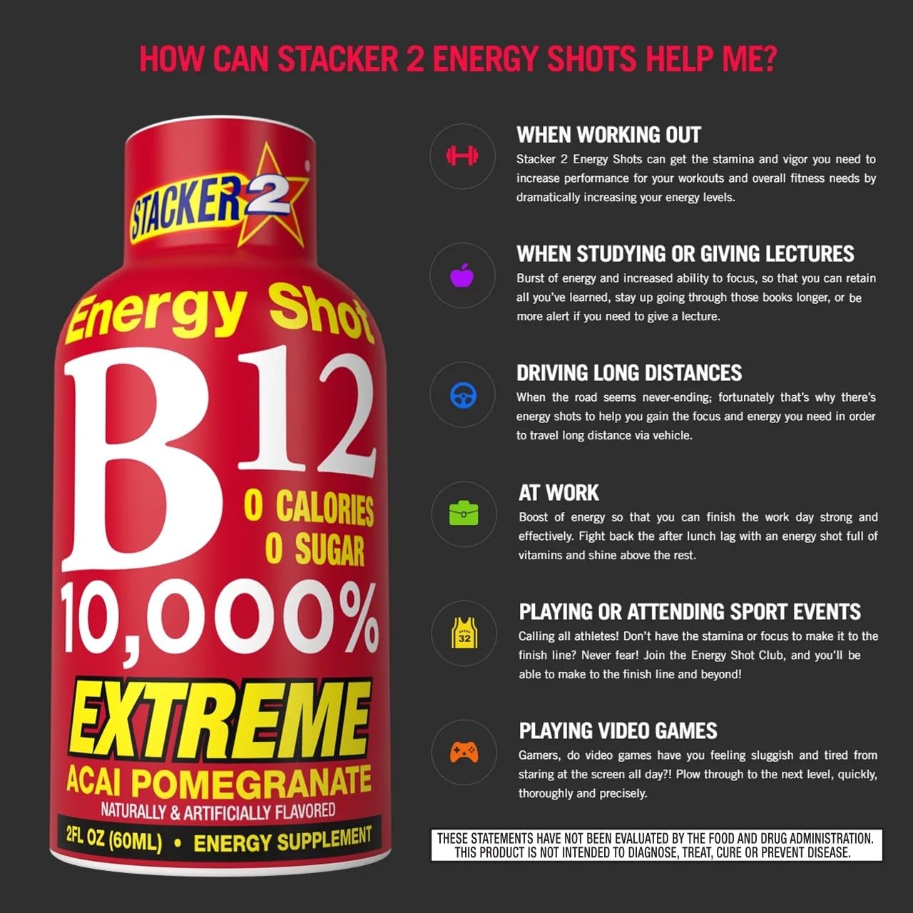 vitamina b12 b6 b3 vegano suplemento líquido energía 24 pack 2oz cada