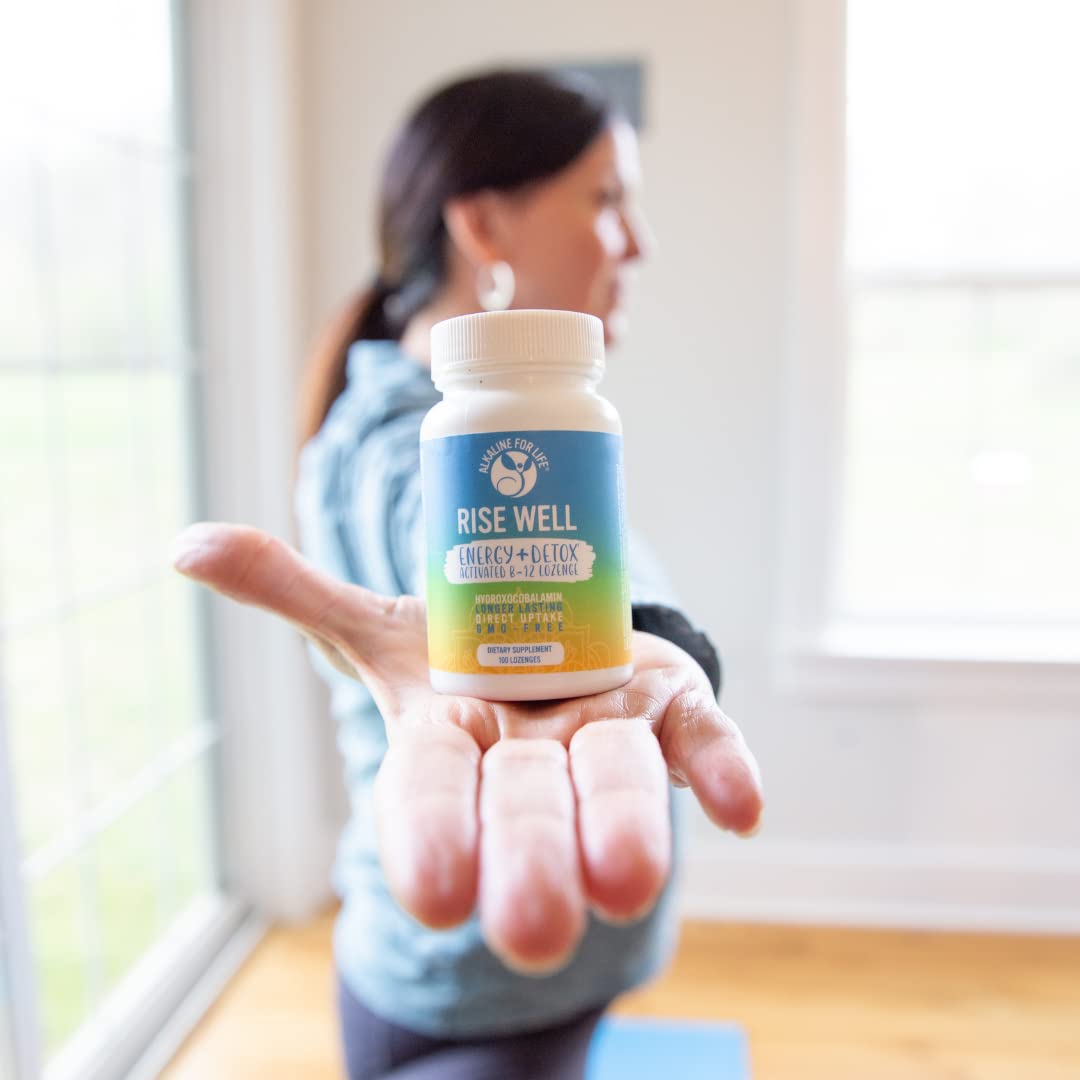 Vitamina B12 limpia sin aditivos Rise Well 100 tabletas