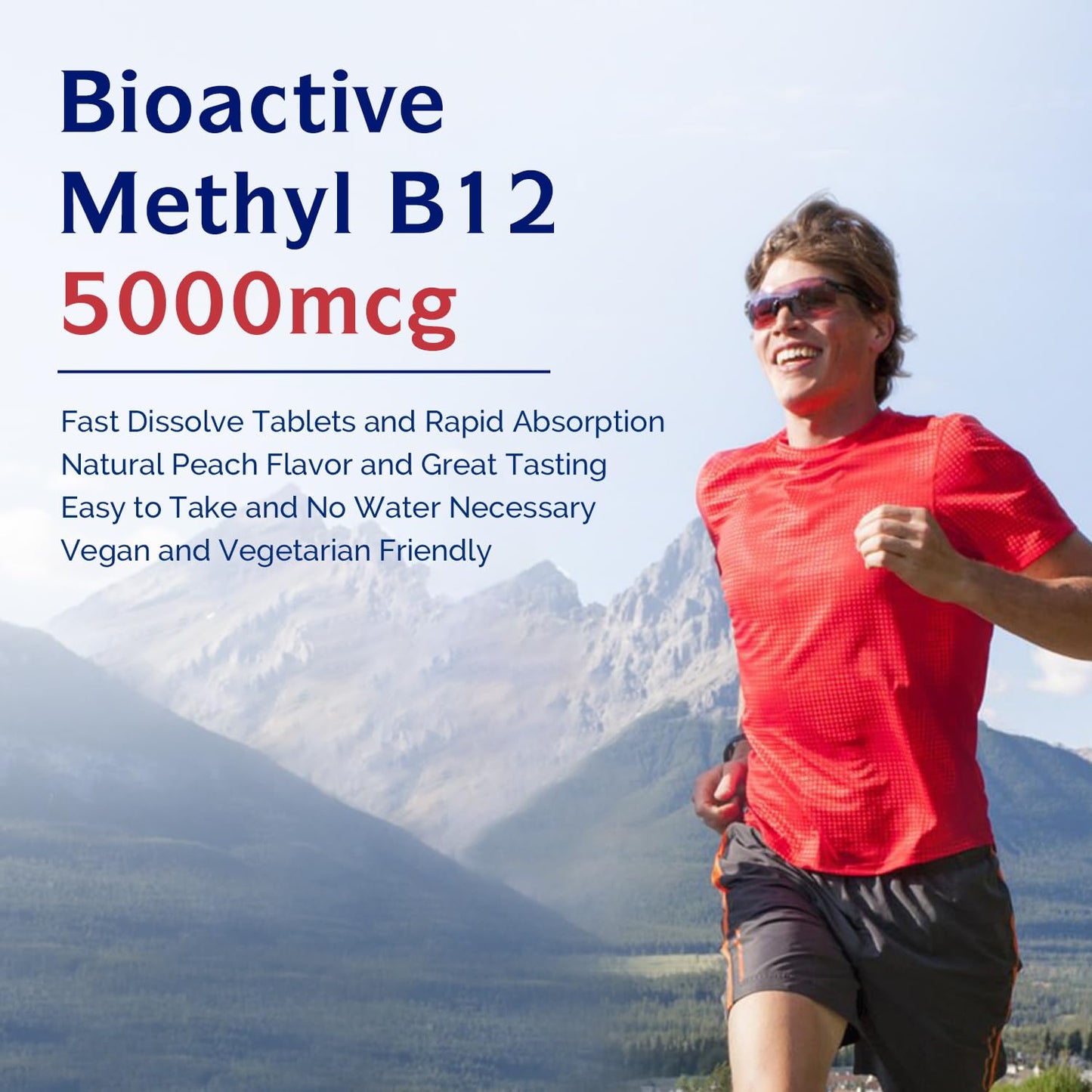 Vitamina B12 metilcobalamina Innate Vitality 5000mcg